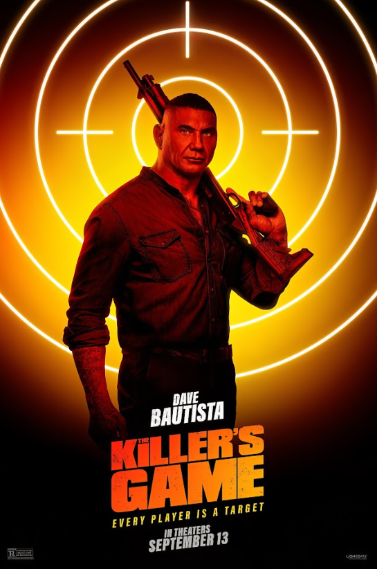 The Killers Game 2024 Poster 24x36 - Dave Bautista Action Packed Hitman Thriller - PosterFire.com