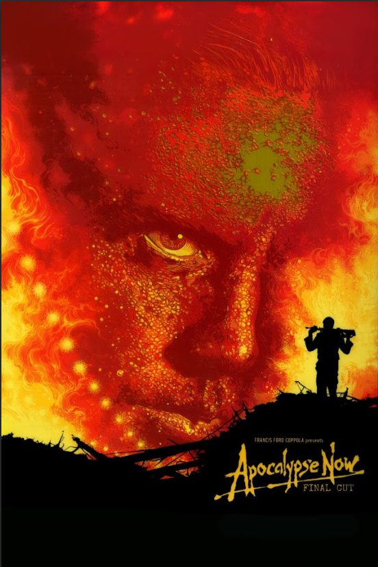 Apocalypse Now (1979) 24x36 Poster - Marlon Brando, Vietnam War Drama Poster - PosterFire.com