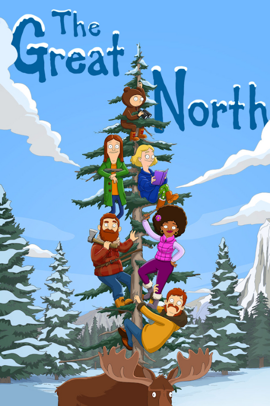 The Great North 2021 Poster 24x36 - Animated Comedy TV Series - PosterFire.com