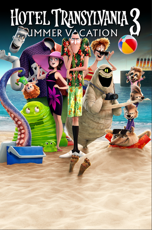 Hotel Transylvania 3 Summer Vacation 2018 Poster 24x36 - Monster Cruise