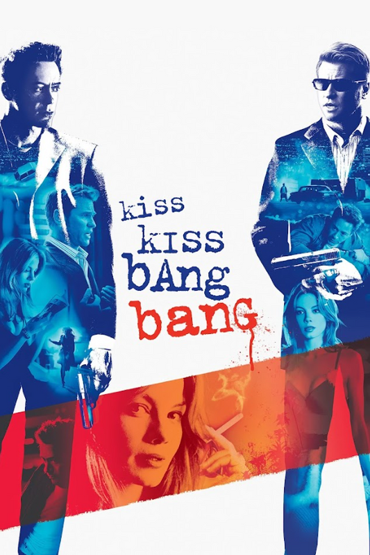 Kiss Kiss Bang Bang 2005 Movie Poster 24x36 - Dark Comedy, Crime Thriller, Rober - PosterFire.com