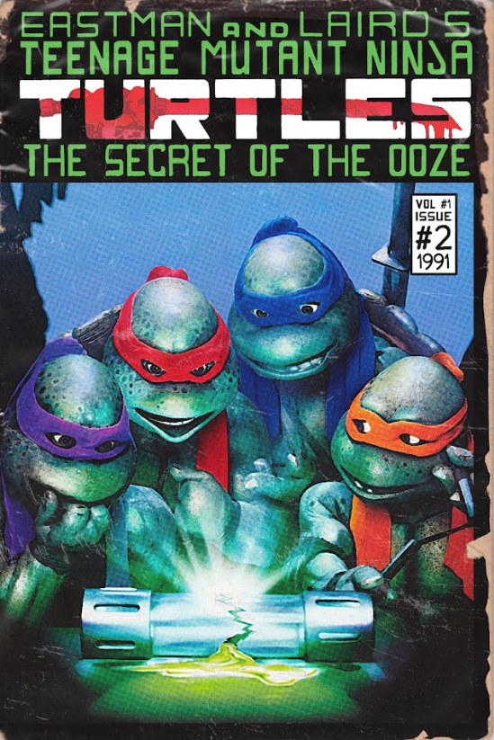 Teenage Mutant Ninja Turtles II The Secret of the Ooze (1991) 24x36 Movie Poster