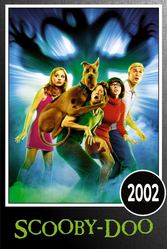 2002 Scooby-Doo Movie Poster 24x36 Live-Action Adventure Comedy Film - PosterFire.com