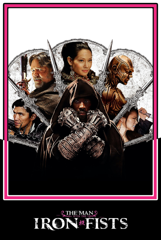 The Man with the Iron Fists 2012 Poster 24x36 - Martial Arts Action RZA Kung Fu - PosterFire.com