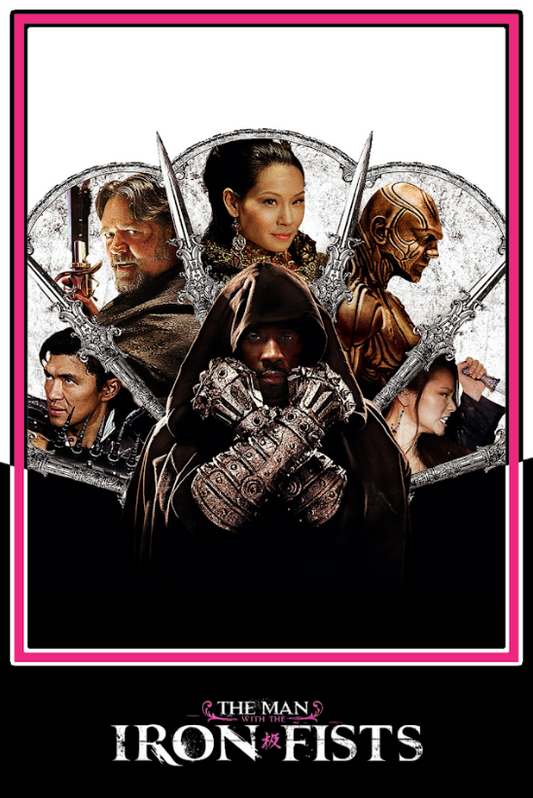 The Man with the Iron Fists 2012 Poster 24x36 - Martial Arts Action RZA Kung Fu - PosterFire.com