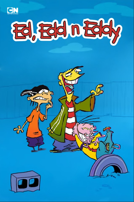 Ed, Edd n Eddy 1999 Poster 24x36 - Iconic Cartoon Trio Fun Animated Classic