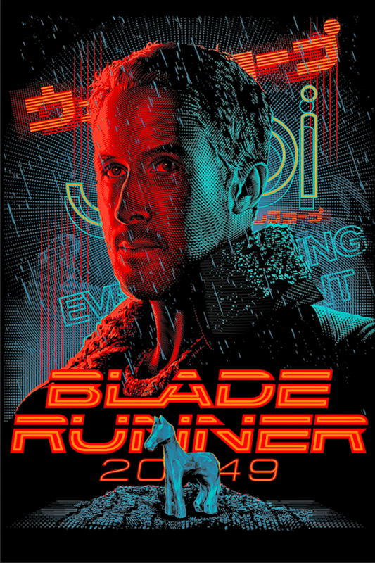 Blade Runner 2049 (2017) 24x36 Poster - Futuristic Sci-Fi, Ryan Gosling Poster - PosterFire.com