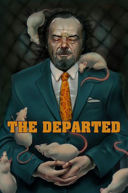 The Departed (2006) 24x36 Movie Poster Crime Thriller Martin Scorsese Classic - PosterFire.com