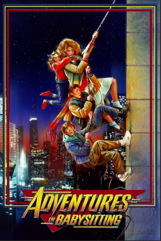 Adventures in Babysitting (1987) Poster - 24x36 | Elizabeth Shue Classic Poster - PosterFire.com