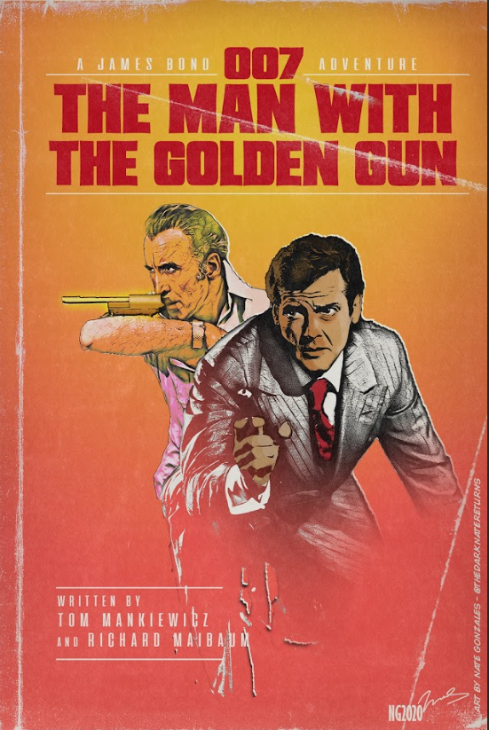 The Man with the Golden Gun 1974 Poster 24x36 - James Bond Action Spy Thriller R - PosterFire.com