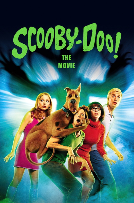 2002 Scooby-Doo Movie Poster 24x36 Live-Action Mystery Comedy Film