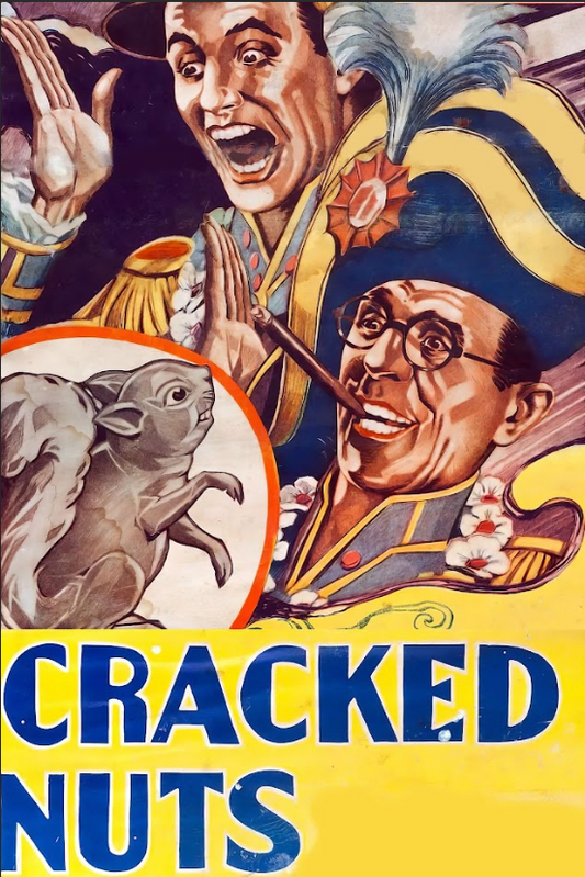 Cracked Nuts 1931 Poster 24x36 - Classic Comedy, Thelma Todd and Jimmy Durante - PosterFire.com