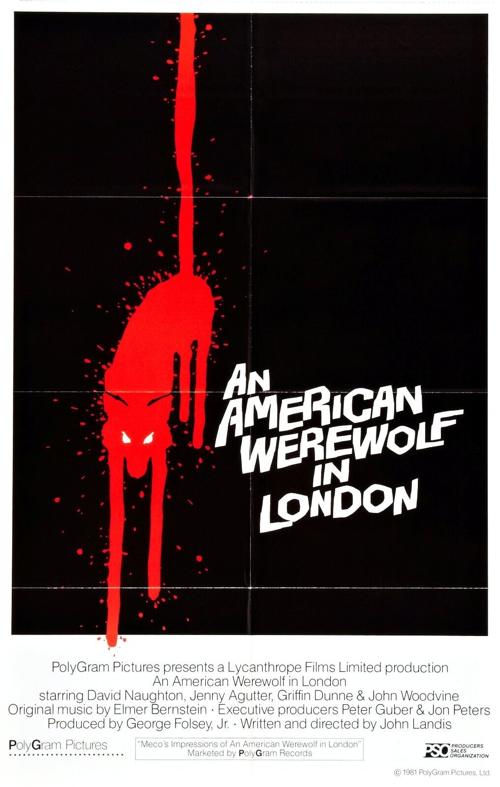 American Werewolf in London 03 Movie Poster - PosterFire.com