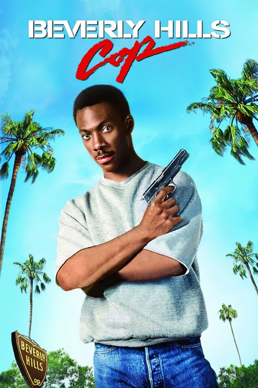 Beverly Hills Cop 1984 Poster 24x36 - Eddie Murphy, Action Comedy, Classic Art