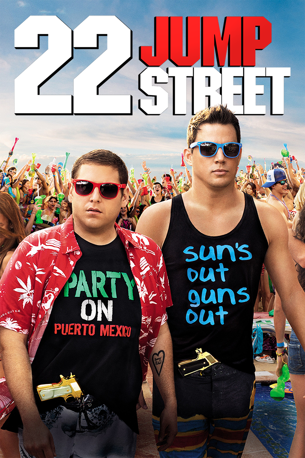 22 Jump Street (2014) Poster 24x36 - Hilarious Undercover Comedy Sequel Poster