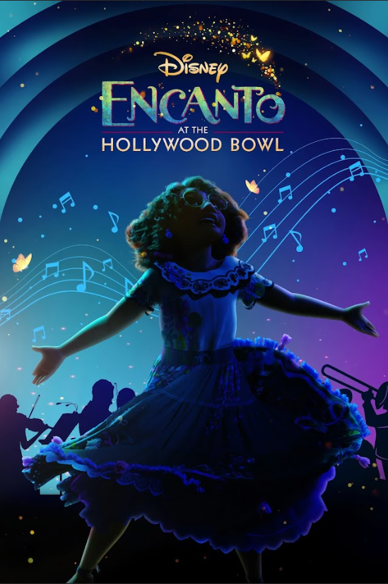 2022 Encanto at the Hollywood Bowl Poster 24x36 Live Musical Event Disney