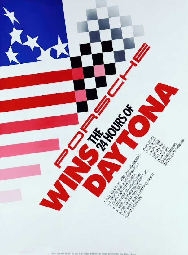 The 24 Hours of Daytona Car Racing Poster - Iconic Endurance Race, Vintage - PosterFire.com