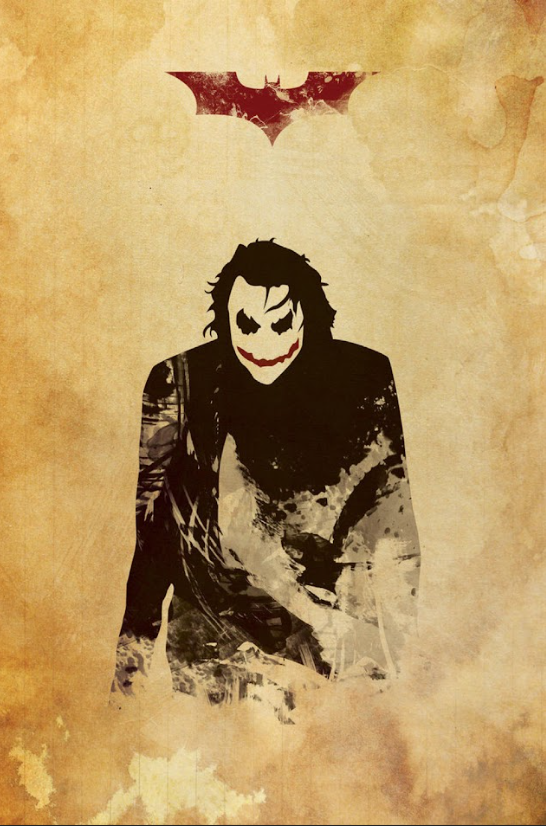 The Dark Knight 2008 Poster 24x36 - Batman vs Joker Legendary Film Action - PosterFire.com