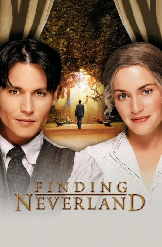 Finding Neverland (2004) 24x36 Movie Poster Johnny Depp Drama Fantasy Art Print