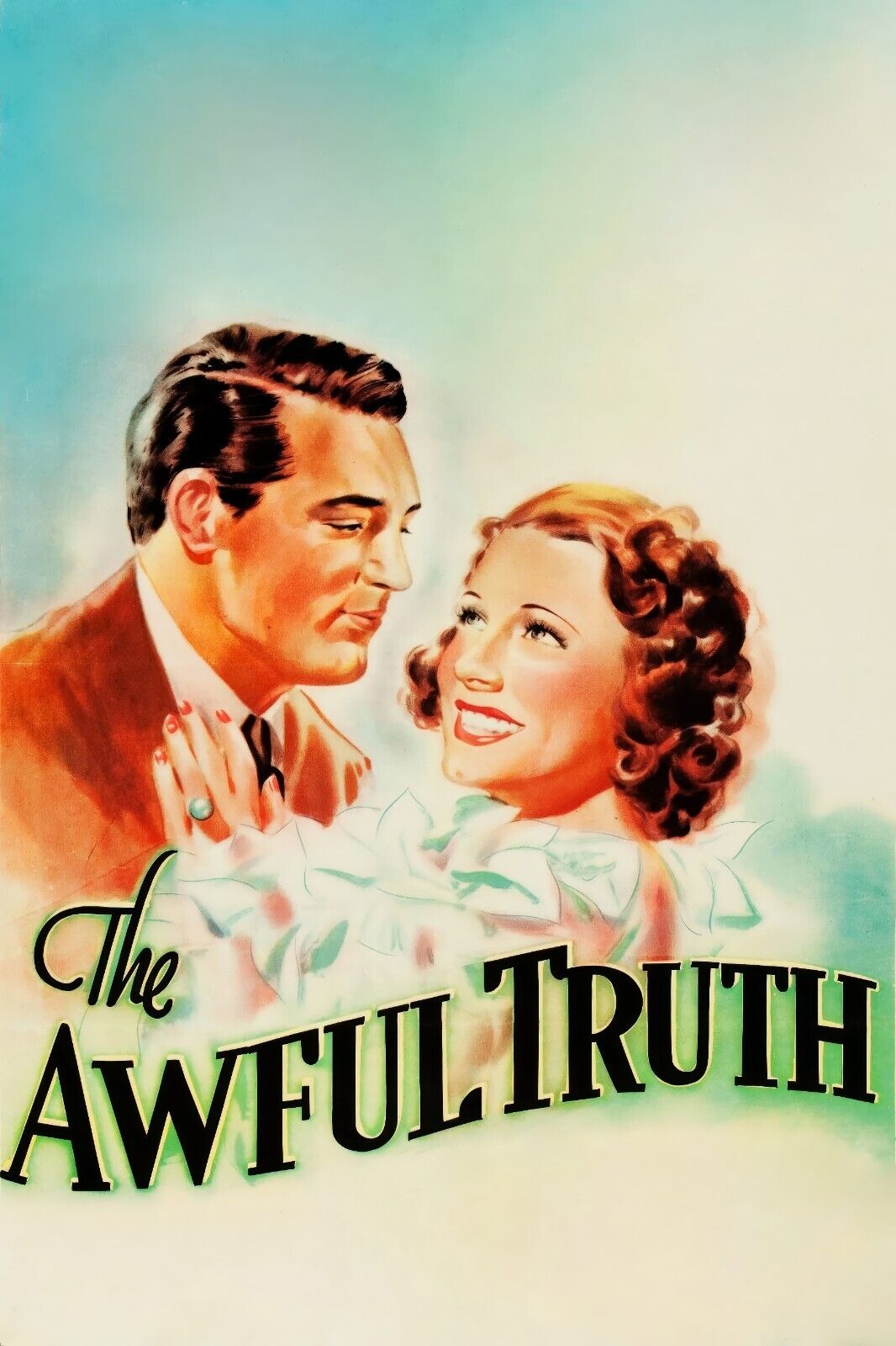 The Awful Truth (1937) Movie Poster 24x36 - Classic Romantic Comedy, Cary Grant - PosterFire.com