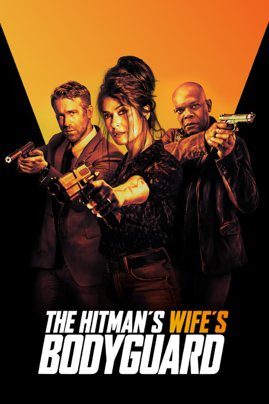 Hitman's Wife's Bodyguard (2021) Movie Poster 24x36 Action Comedy, Ryan Reynolds