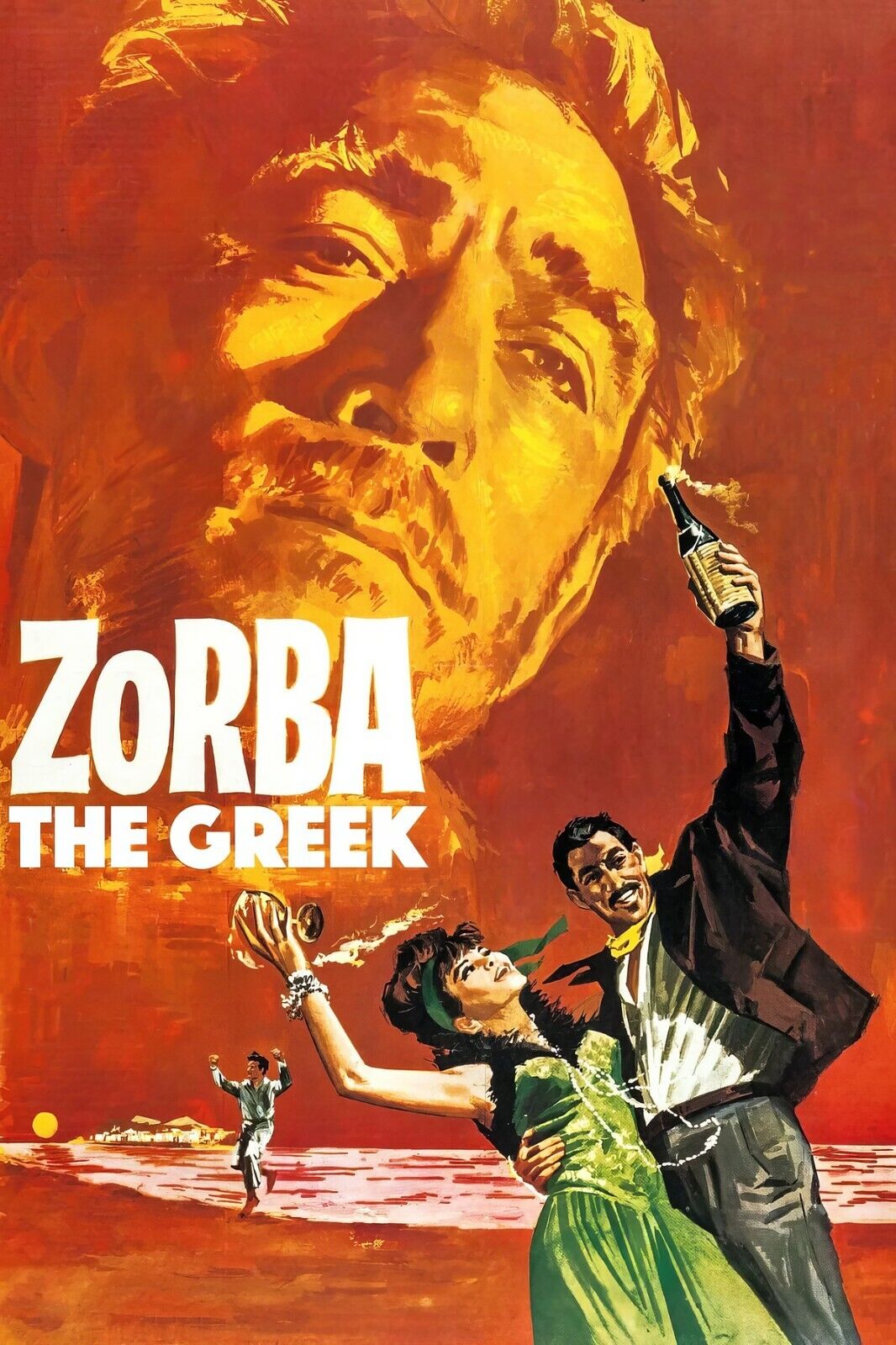 Zorba the Greek (1964) 24x36 Poster - Classic Drama Oscar-Winning Poster - PosterFire.com