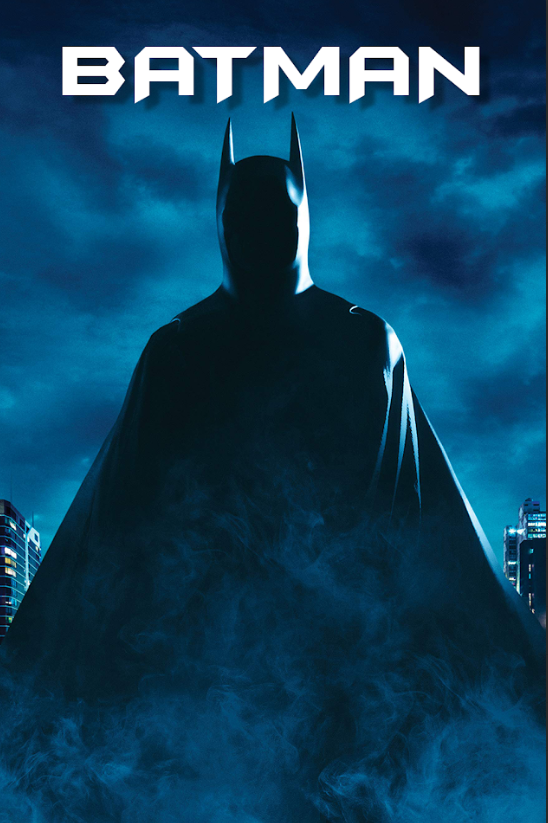 Batman (1989) 24x36 Poster - Tim Burton, Michael Keaton, Superhero Poster