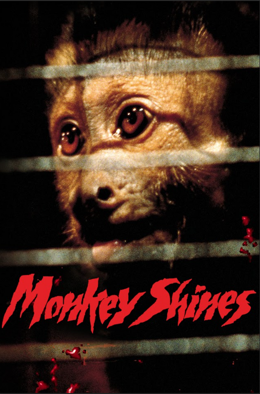 Monkey Shines 1988 Poster 24x36 - Horror Thriller, George A. Romero