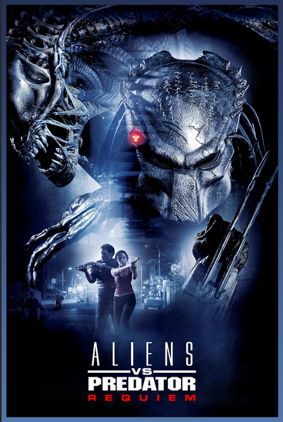 Aliens vs. Predator: Requiem (2007) 24x36 Poster - Sci-Fi Horror, Rare Collectib