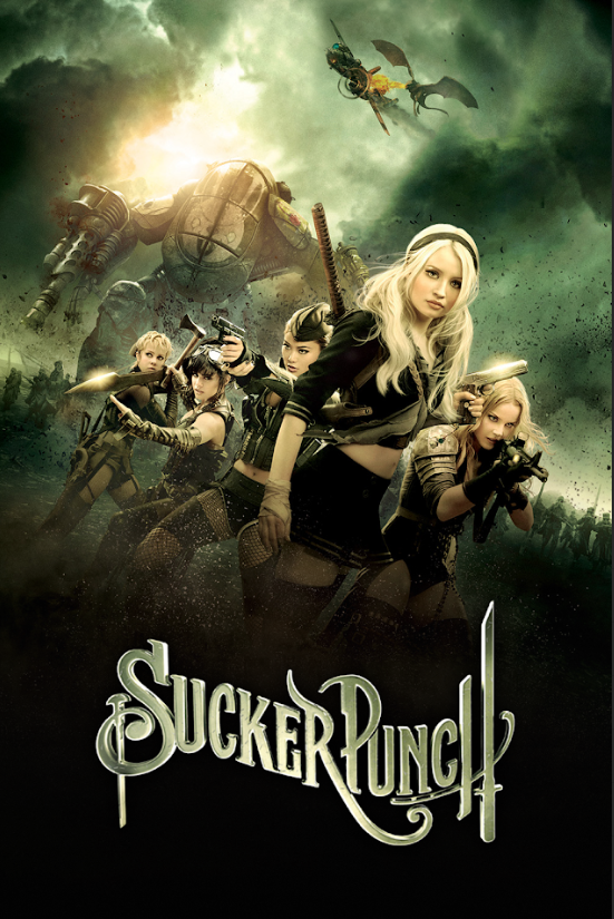 Sucker Punch (2011) 24x36 Movie Poster Action Fantasy Adventure Art