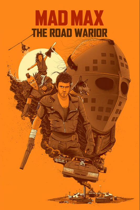 Mad Max 2 1981 Movie Poster 24x36 - Post-Apocalyptic Action, Mel Gibson, High-Oc - PosterFire.com