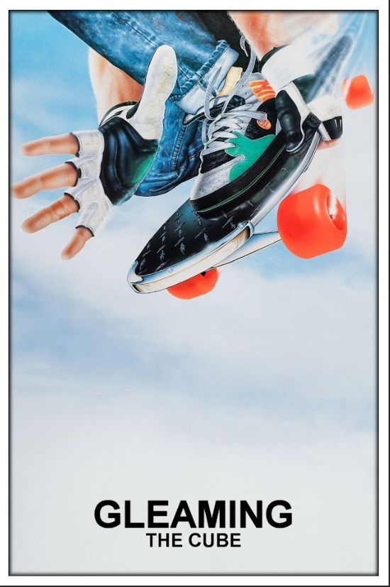 Gleaming the Cube 1989 Poster 24x36 - Christian Slater Skateboarding Drama - PosterFire.com