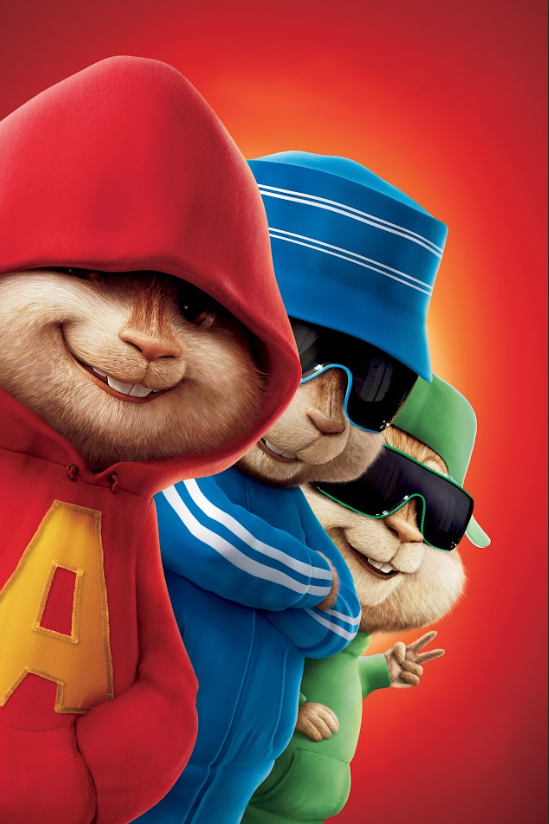 Alvin and the Chipmunks (2007) Movie Poster 24x36 Family Comedy, Animated Fun