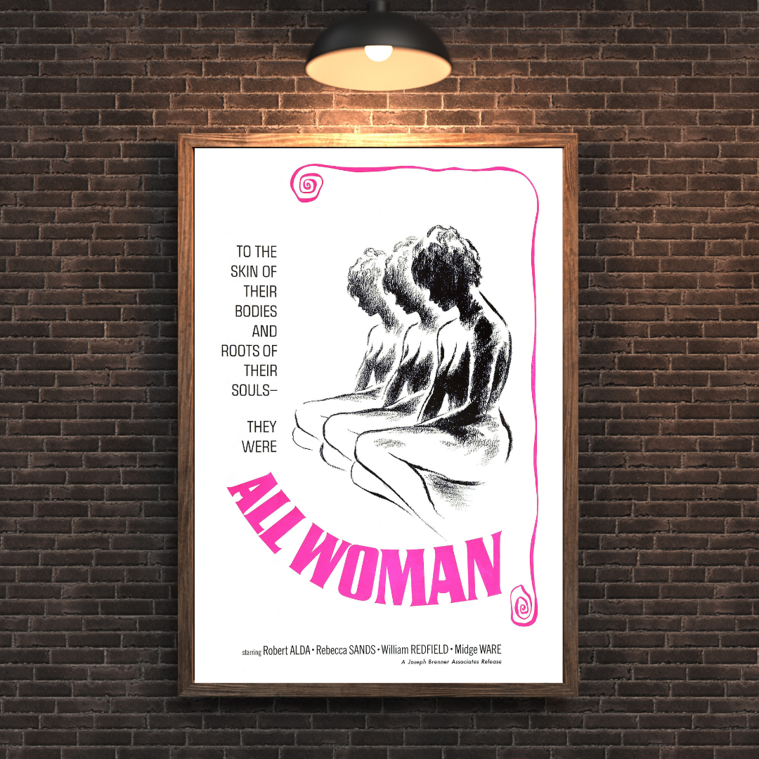 All Woman Movie Poster - Vintage Drama Collectible Art Print