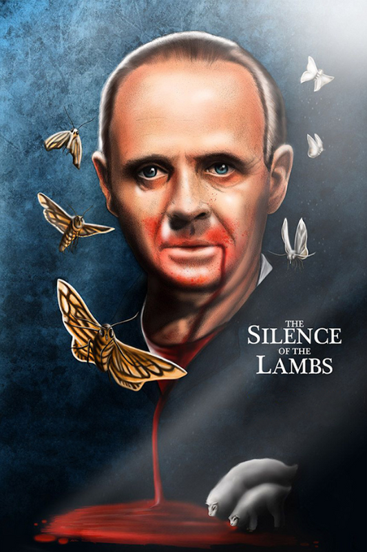 The Silence of the Lambs 1991 Movie Poster 24x36 - Psychological Horror FBI Thri - PosterFire.com