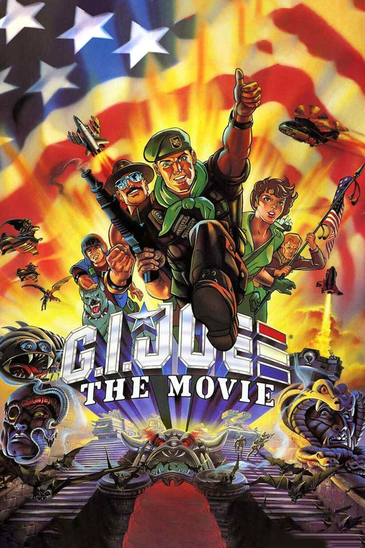 G.I. Joe - The Movie 1987 Poster 24x36 - Animated Action Classic