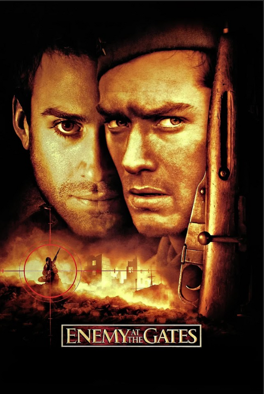 2001 Enemy at the Gates Movie Poster 24x36 WWII War Drama Jude Law Film - PosterFire.com