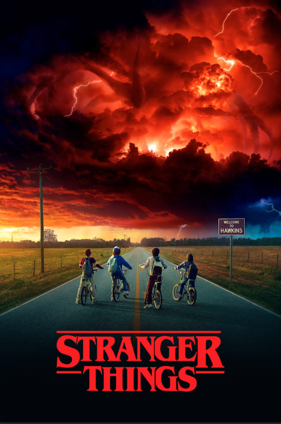 Stranger Things 2016 Poster 24x36 - Netflix Sci-Fi Horror Mystery 80s Retro