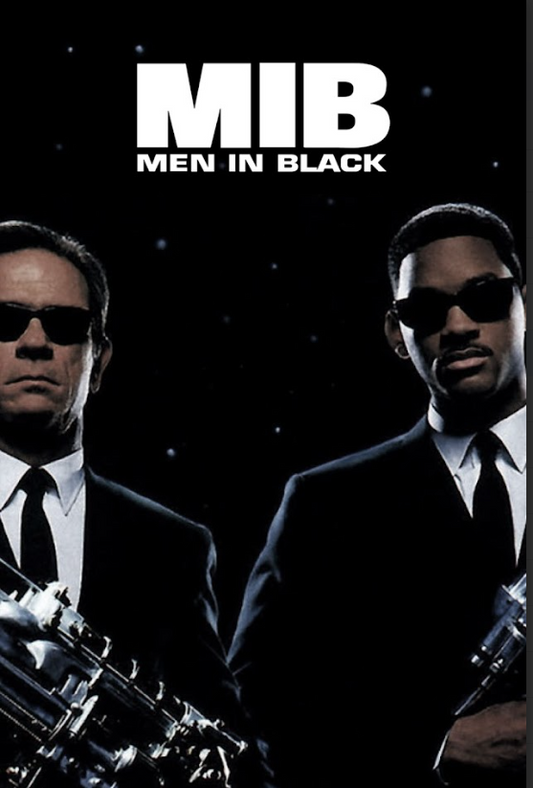 Men in Black 1997 Poster 24x36 - Alien Invasion Sci-Fi Comedy Action Film Art