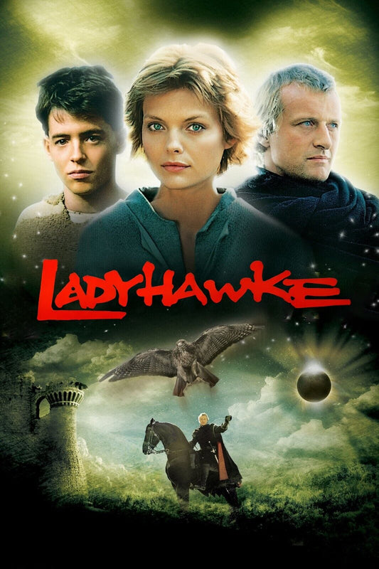 Ladyhawke 1985 24x36 Poster Fantasy Adventure Romance Classic Film - PosterFire.com