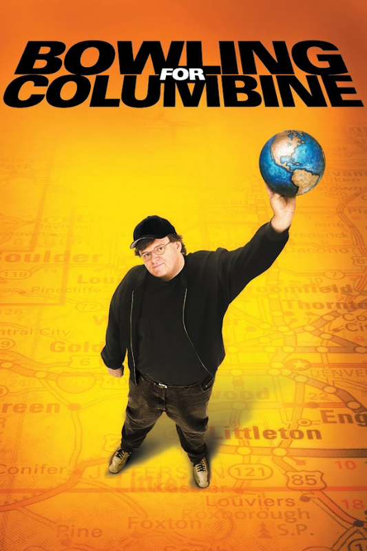 Bowling for Columbine (2002) 24x36 Poster Michael Moore Documentary Social Issue