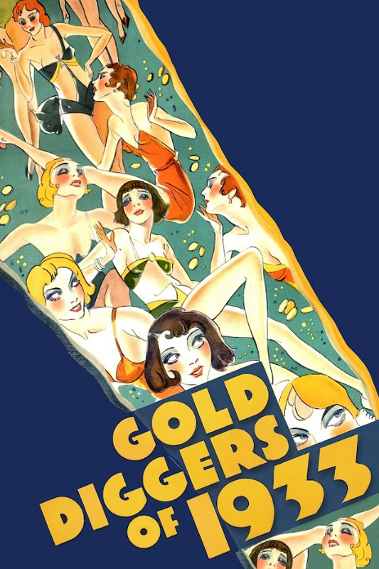 Gold Diggers of 1933 Movie Poster 24x36 - Classic Musical, Ruby Keeler, Depressi - PosterFire.com