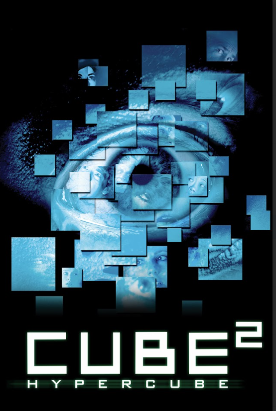 Cube 2: Hypercube 2002 Poster 24x36 Sci-Fi Thriller Sequel Trapped in a 4D Maze