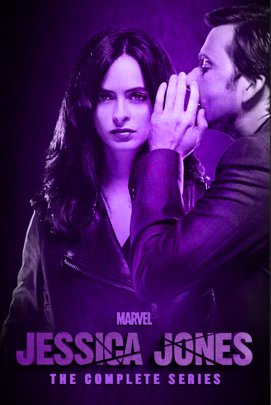 Marvel's Jessica Jones Complete Series Poster 24x36 - Gritty Superhero Drama - PosterFire.com