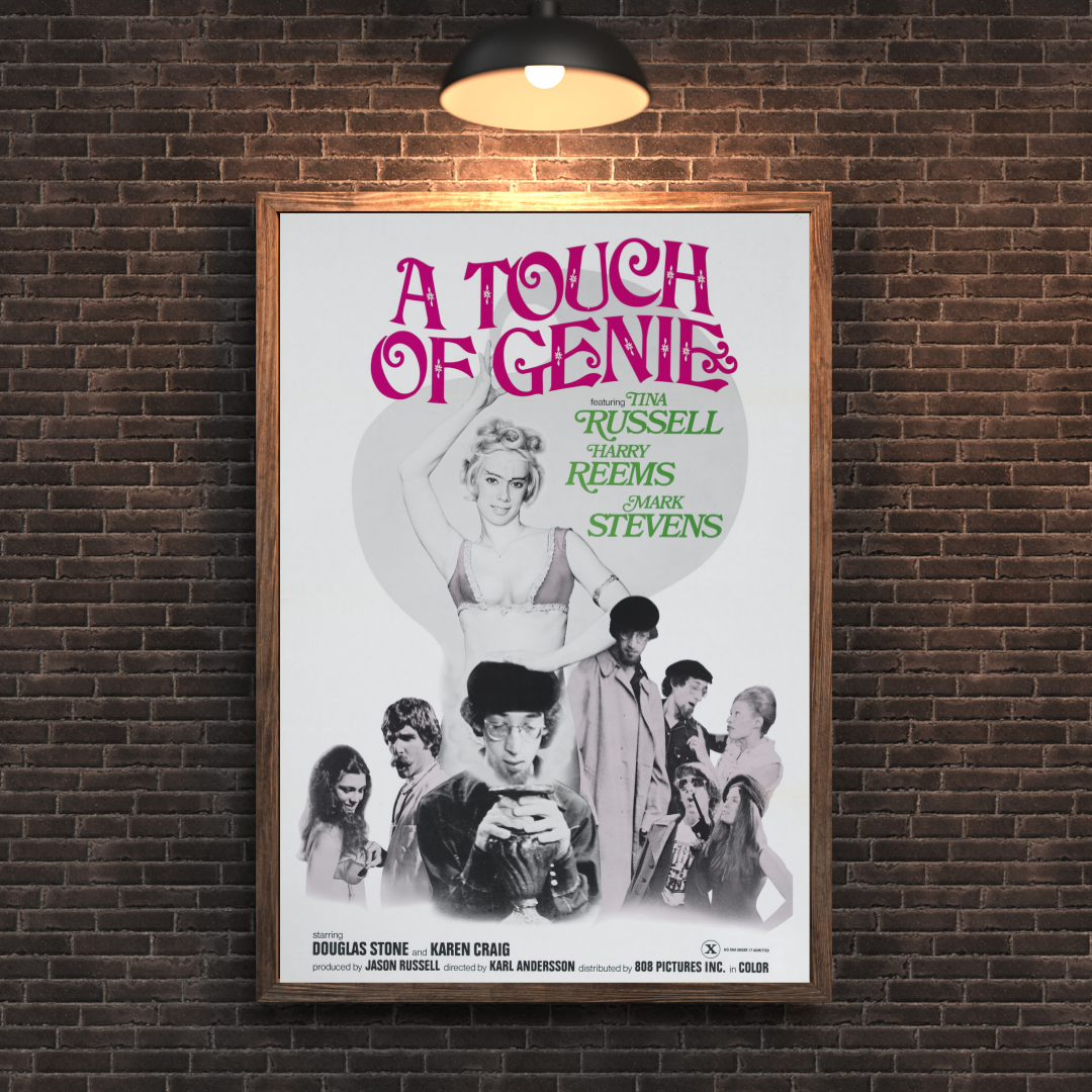 A Touch of Gene Movie Poster - Vintage Comedy Collectible Art Print