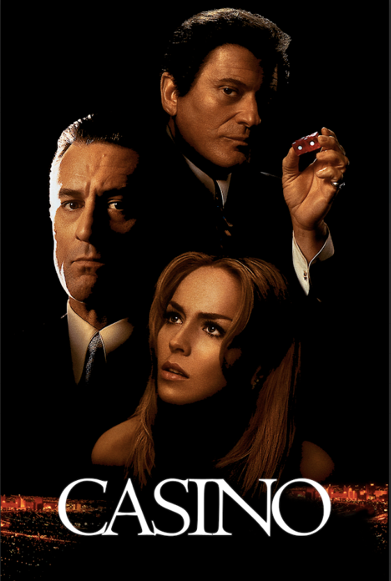 Casino 1995 Movie Poster 24x36 - De Niro, Vegas Crime Thriller Classic - PosterFire.com