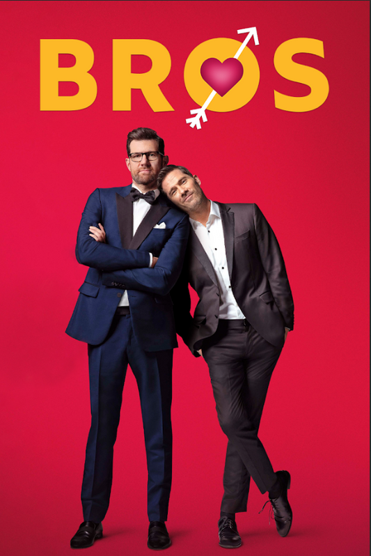 Bros 2022 Movie Poster 24x36 - Billy Eichner, Romantic Comedy Hit