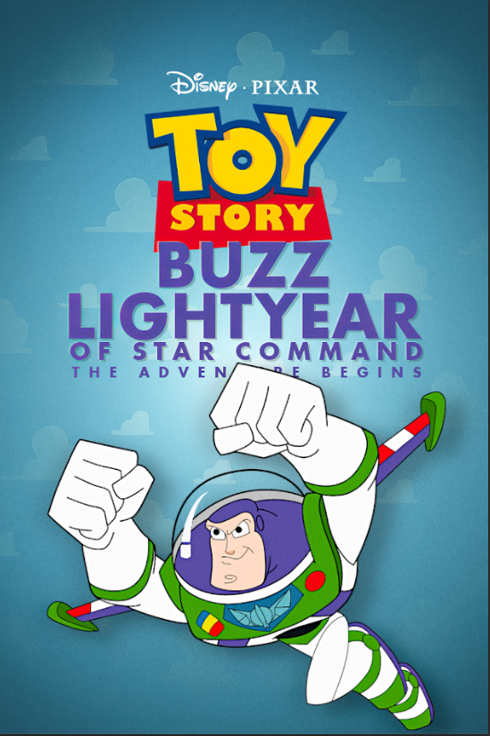 Buzz Lightyear of Star Command 2000 Poster 24x36 - Animated Sci-Fi Adventure