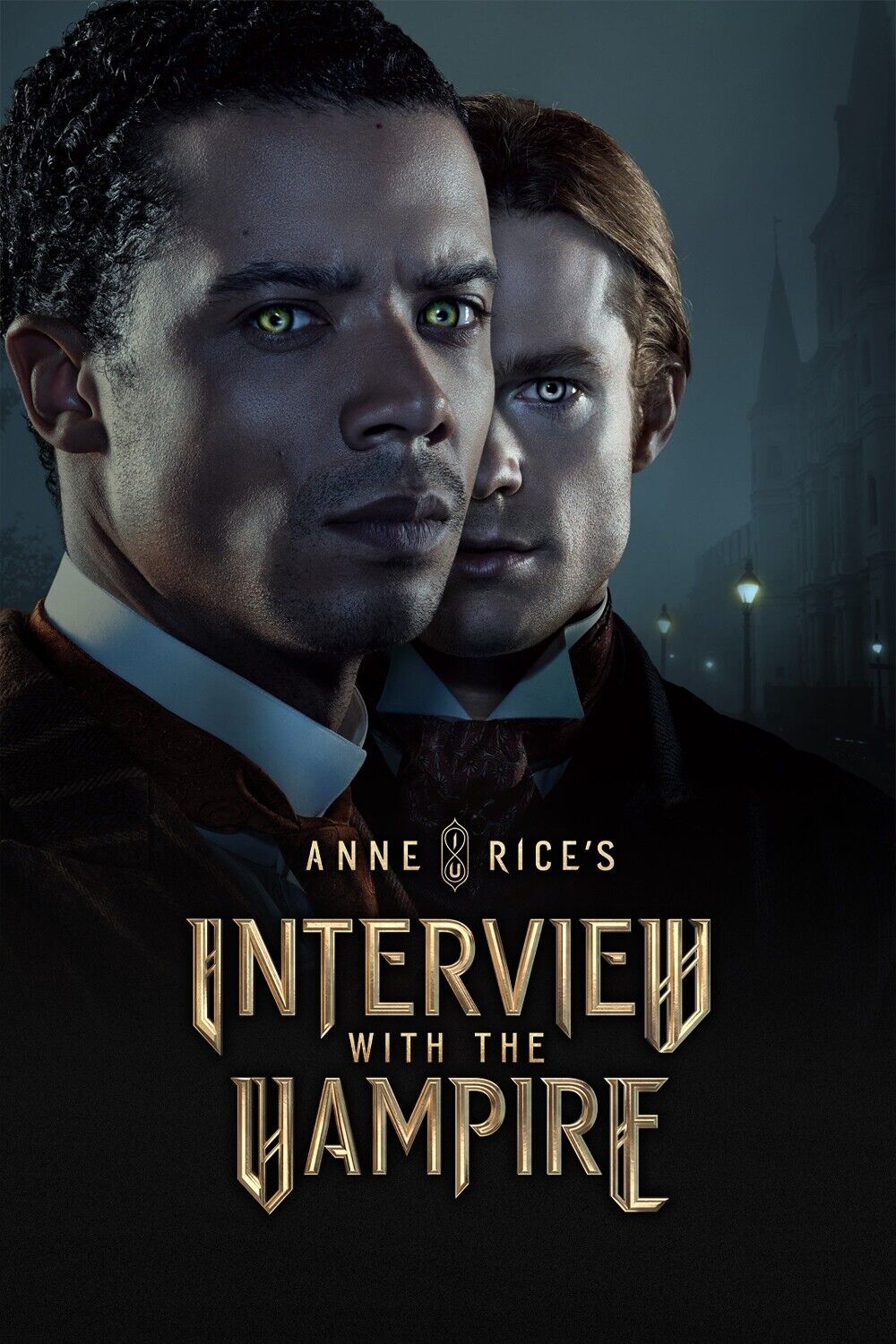 Interview with the Vampire 2022 TV Series Poster 24x36 Gothic Horror Drama Art - PosterFire.com