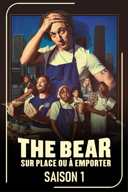 The Bear 2022 Season 1 Poster 24x36 - Drama Series Culinary Restaurant Life